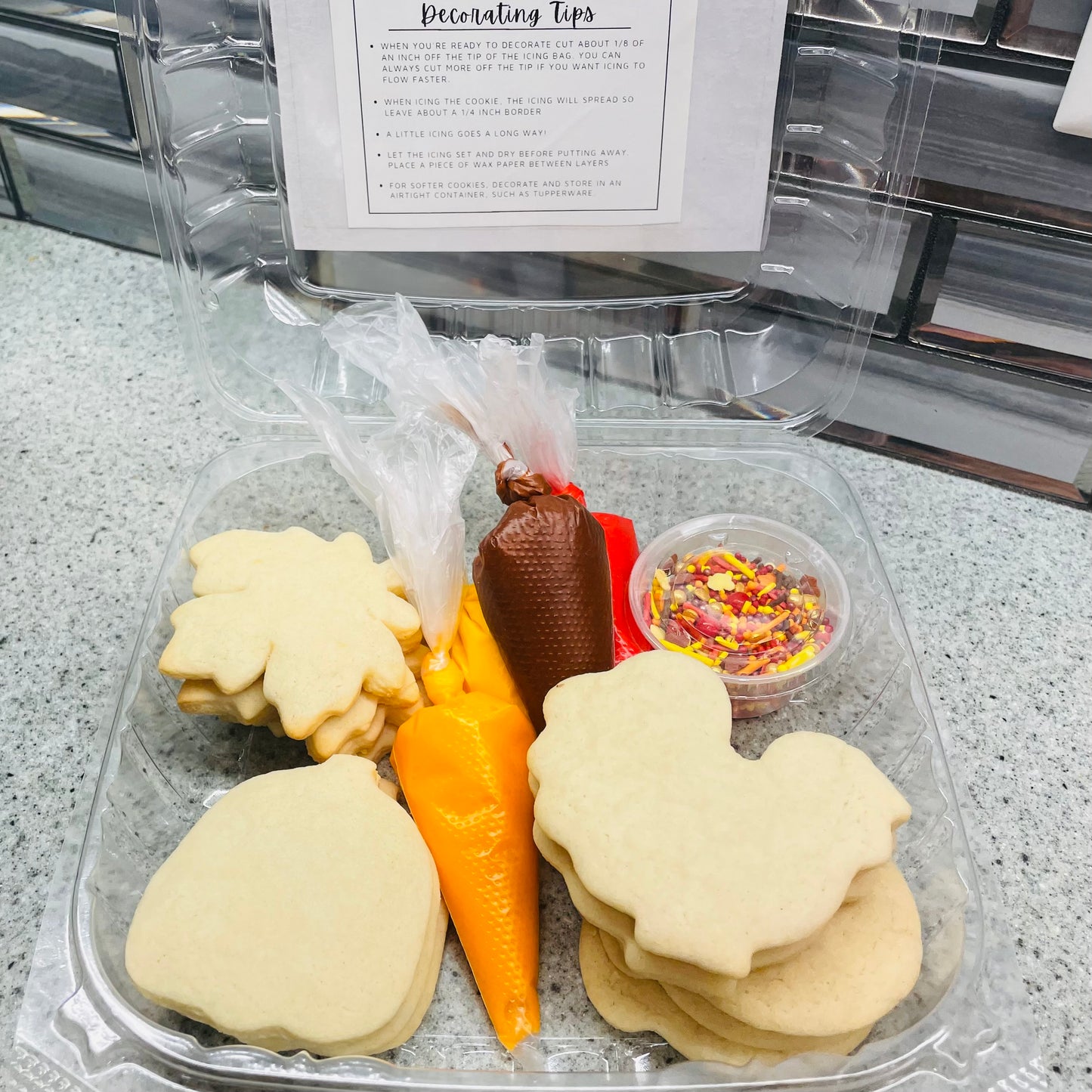 Thanksgiving DIY Cookie Kit