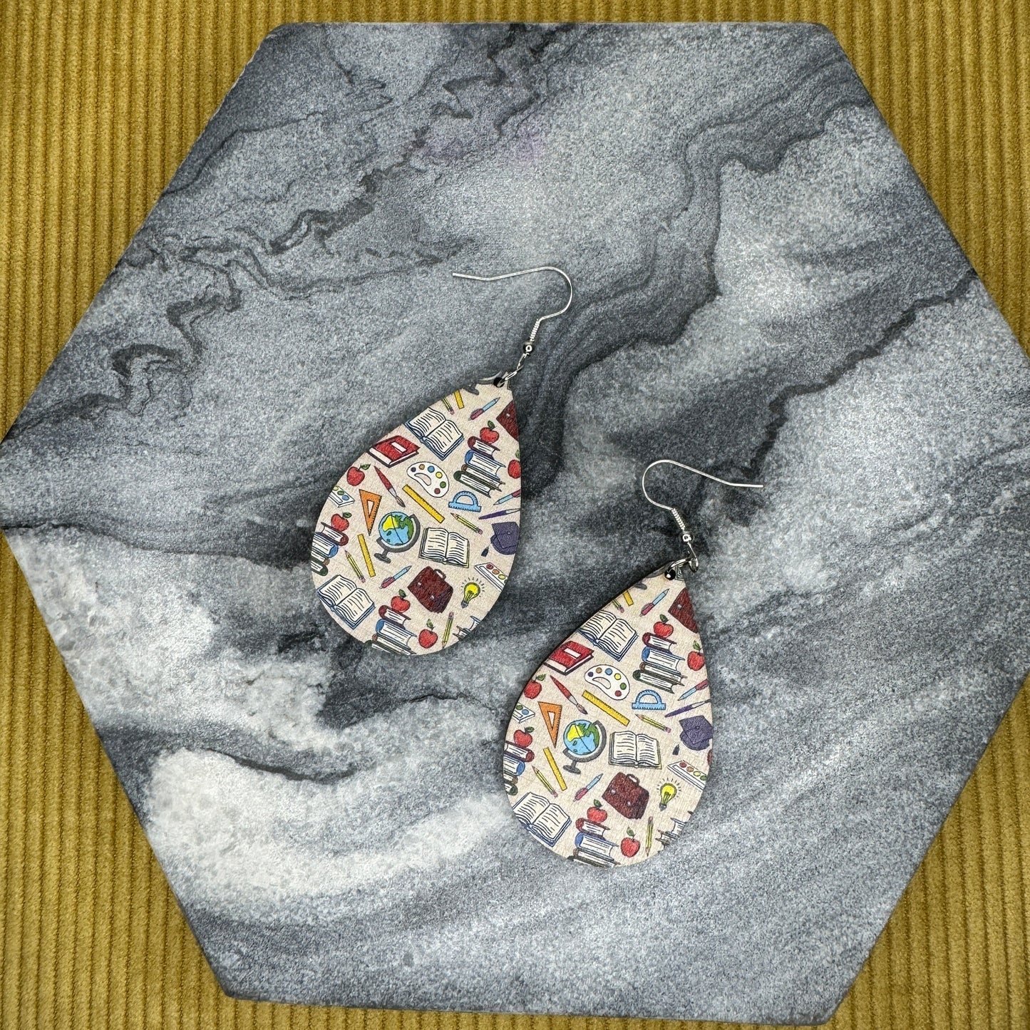 Wooden Teardrop - Teacher Things