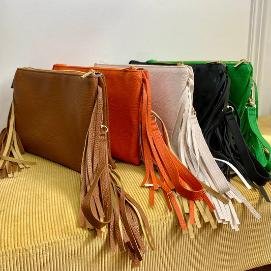 Lucky + Fringe - Clutch Crossbody - PREORDER 4/30-5/2