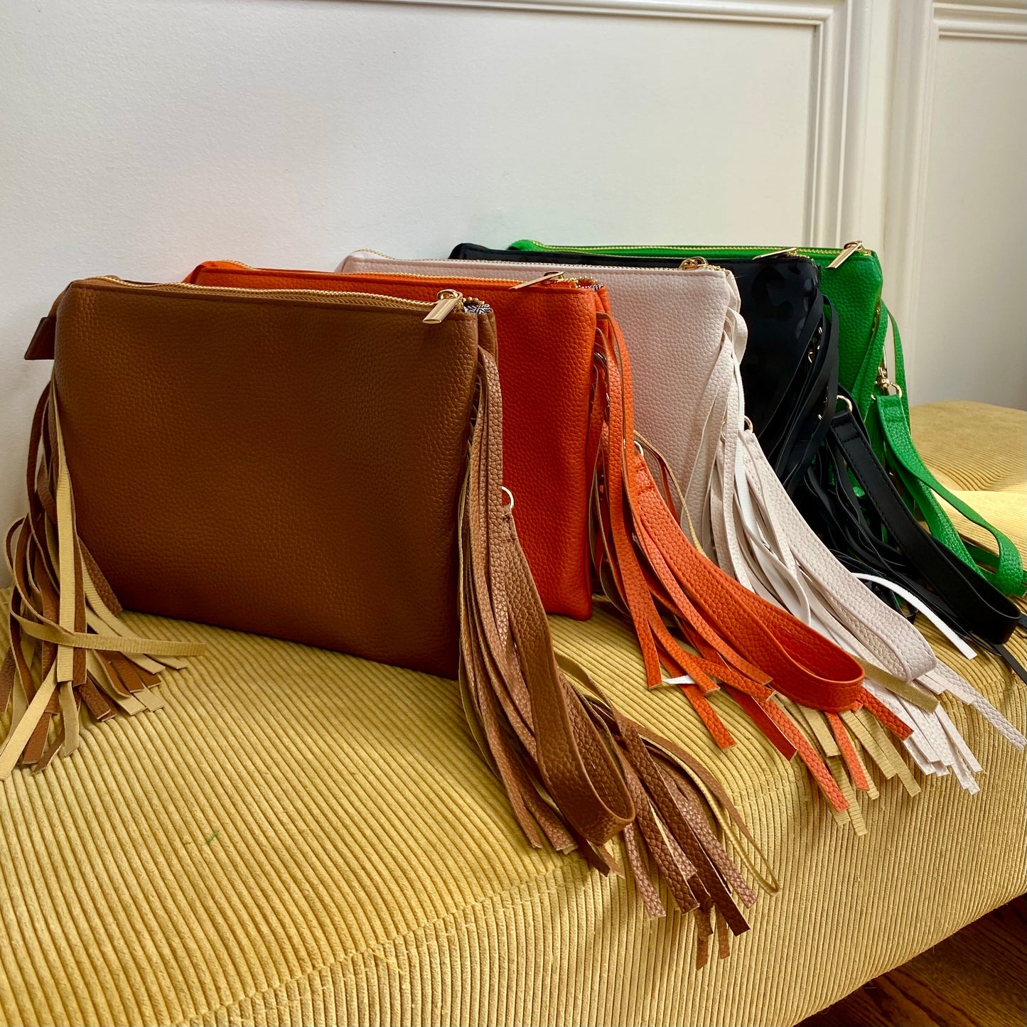 Lucky + Fringe - Clutch Crossbody - PREORDER 4/30-5/2