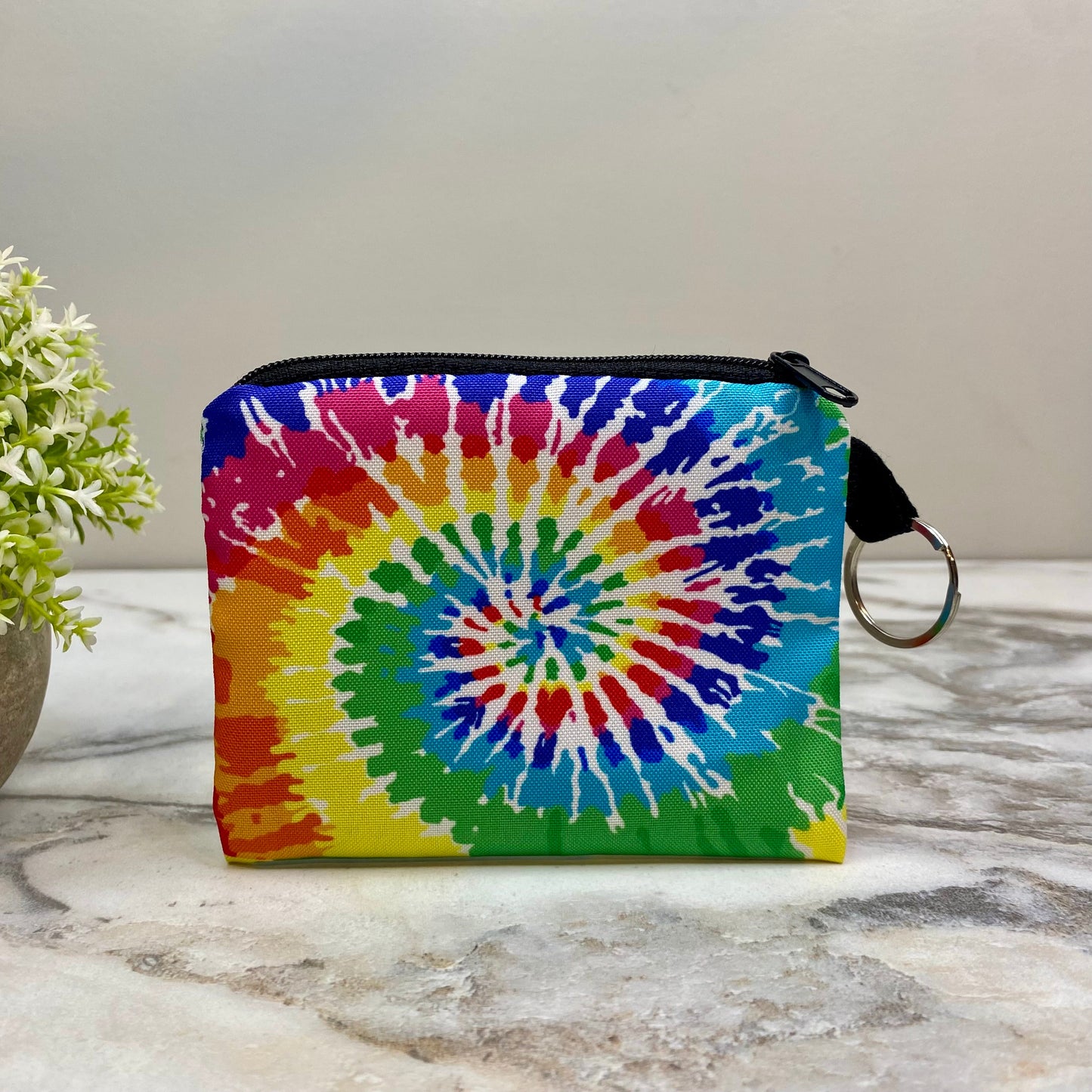 Card & Coin Pouch - Tie Dye Swirl