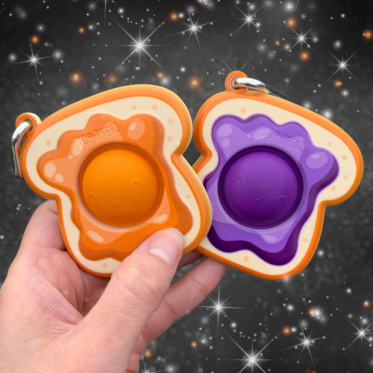 OMG Mega Pop Best Friend Keychains - PB&J