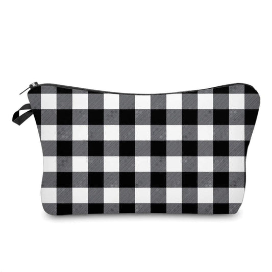 Buffalo Plaid B&W-Pouch